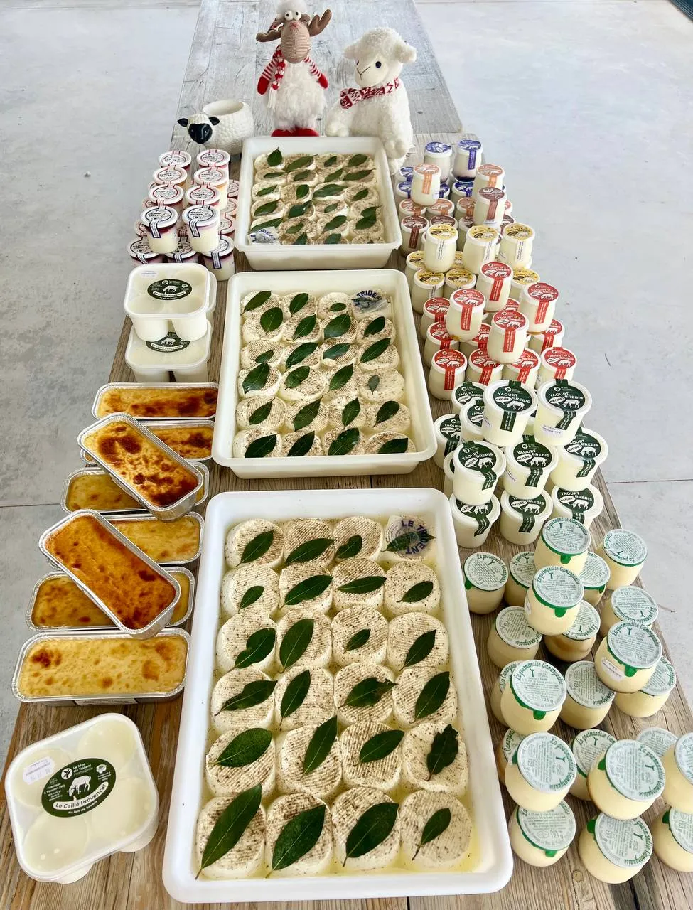 Produits fabriqués au Mas du Trident