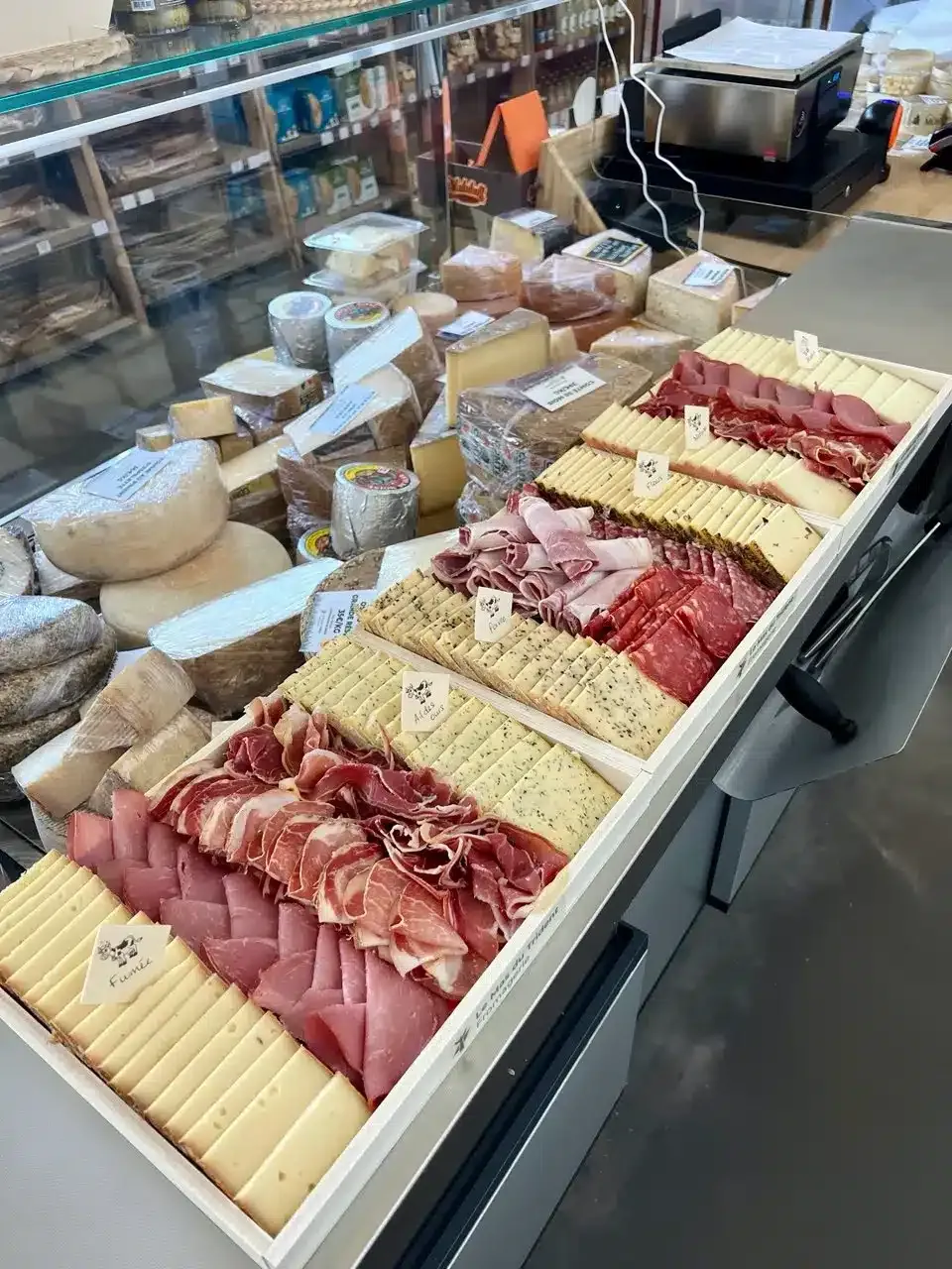 Grand plateau raclette